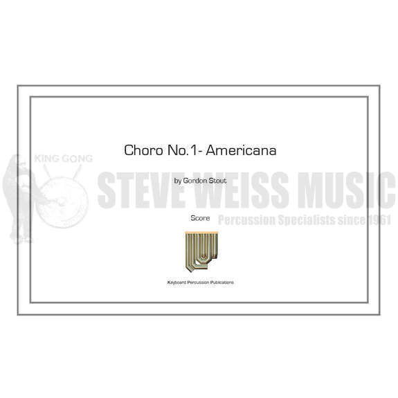 Stout-Choro No. 1-Americana (SP)-M/P OS