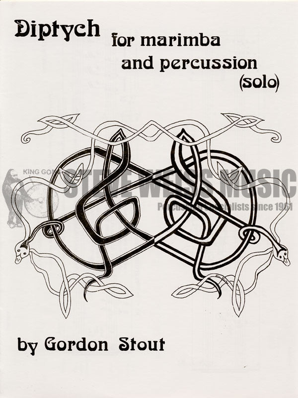 Stout-Diptych for Marimba and Percussion Solo-P/V/M
