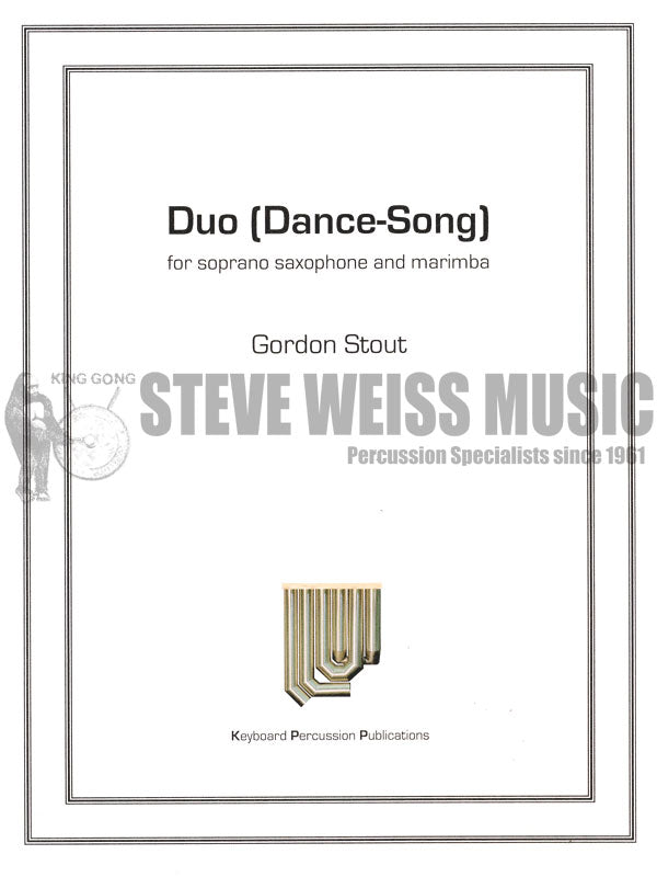 Stout-Duo (Dance-Song) (SP)-MARIMBA/SAX