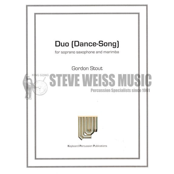 Stout-Duo (Dance-Song) (SP)-MARIMBA/SAX