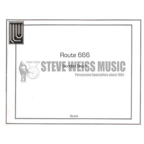 Stout-Route 666 (SP-4+1)-M solo/2P/2Mallet