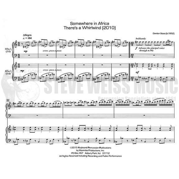 Stout-Somewhere In Africa There's a Whirlwind (SP)-2M