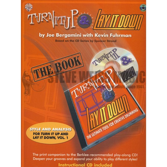 Strand/Bergamini/Fuhrman-Turn It Up & Lay It Down: The Book (CD)
