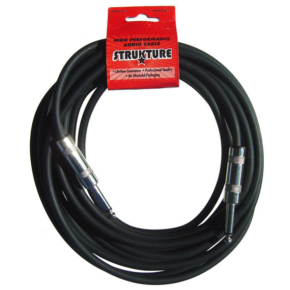 Strukture 16 Gauge 20ft Speaker Cable - 1/4" - 1/4"