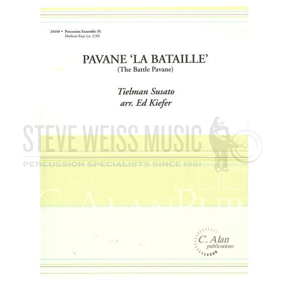 Susato-Pavane La Bataille arr. Kiefer (SP)-B/V/C/X/4M/ 2T/P