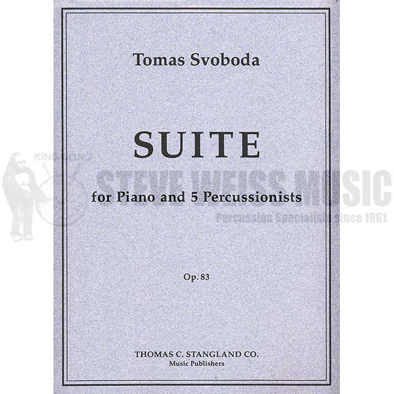 Svoboda-Suite for Piano and 5 Percussionists Op. 83 (SP)-V/X/4T/