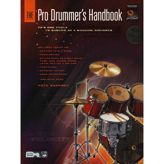 Sweeney-Pro Drummer's Handbook (CD)-BOOK & CD