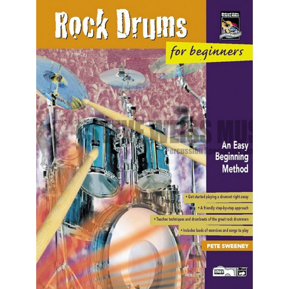 Sweeney-Rock Drums for Beginners (book/DVD)