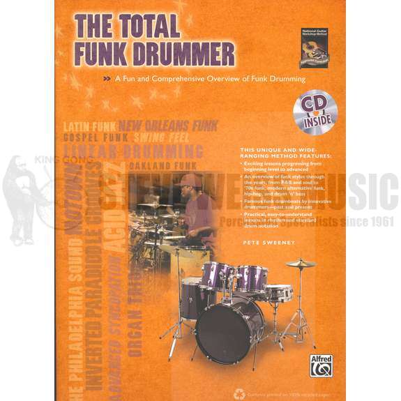 Sweeney-Total Funk Drummer (CD)