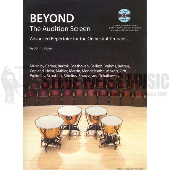 Tafoya-Beyond the Audition Screen (CD)