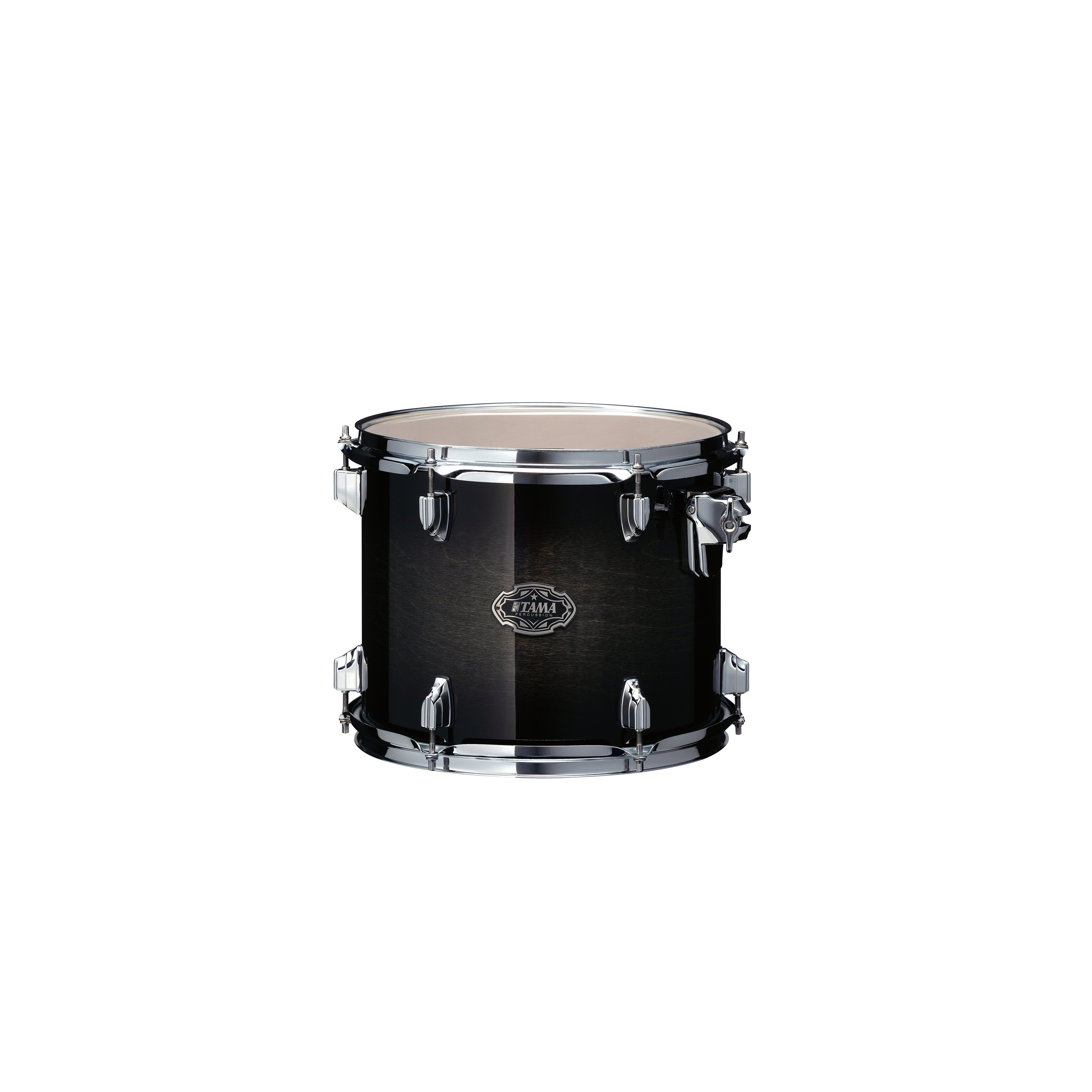 Tama Double-headed Concert Tom - 12" x 10" - Transparent Black Burst