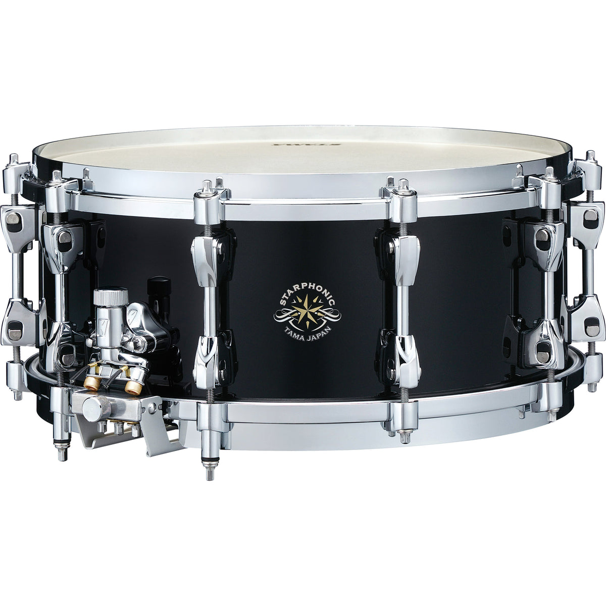 Tama Starphonic Bravura Concert Snare Drum - 14" x 6" - Piano Black