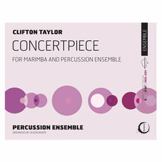 Taylor-Concertpiece for Marimba and Wind Ensemble (SP)-Solo M/wind ens.