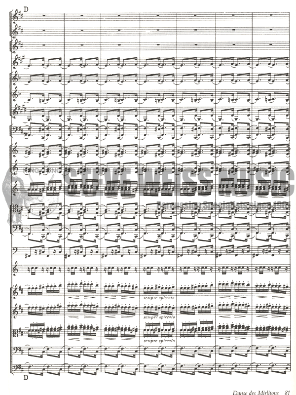 Tchaikovsky-Nutcracker Suite (Score)