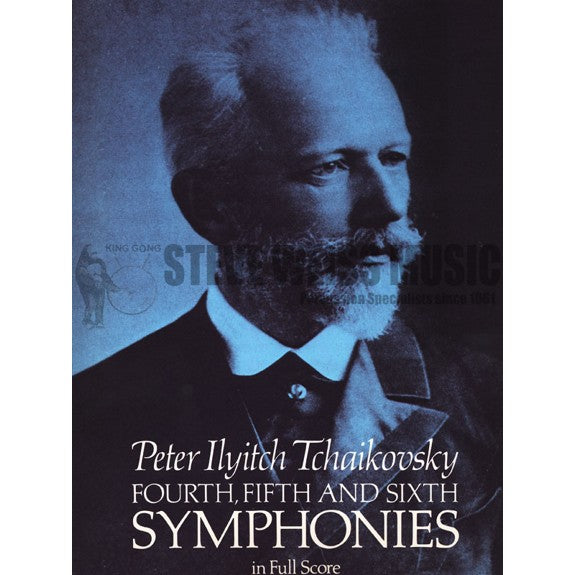 Tchaikovsky-Symphonies 4,5 & 6 (Score)