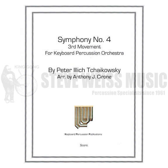 Tchaikovsky-Symphony No. 4, 3rd Movement arr. Cirone (SP) -2V/X/5M/2T