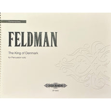 The King of Denmark for Percussion Solo by Feldman