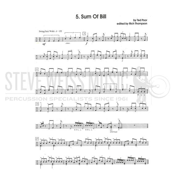 Thompson-Modern Jazz Solos for Drum Set (Online MP3 included )