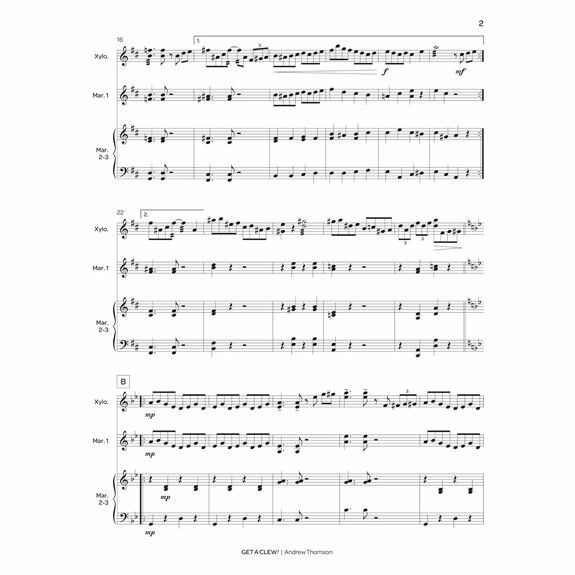 Thomson-Get a Clew! (SP)-Solo X/2-3M