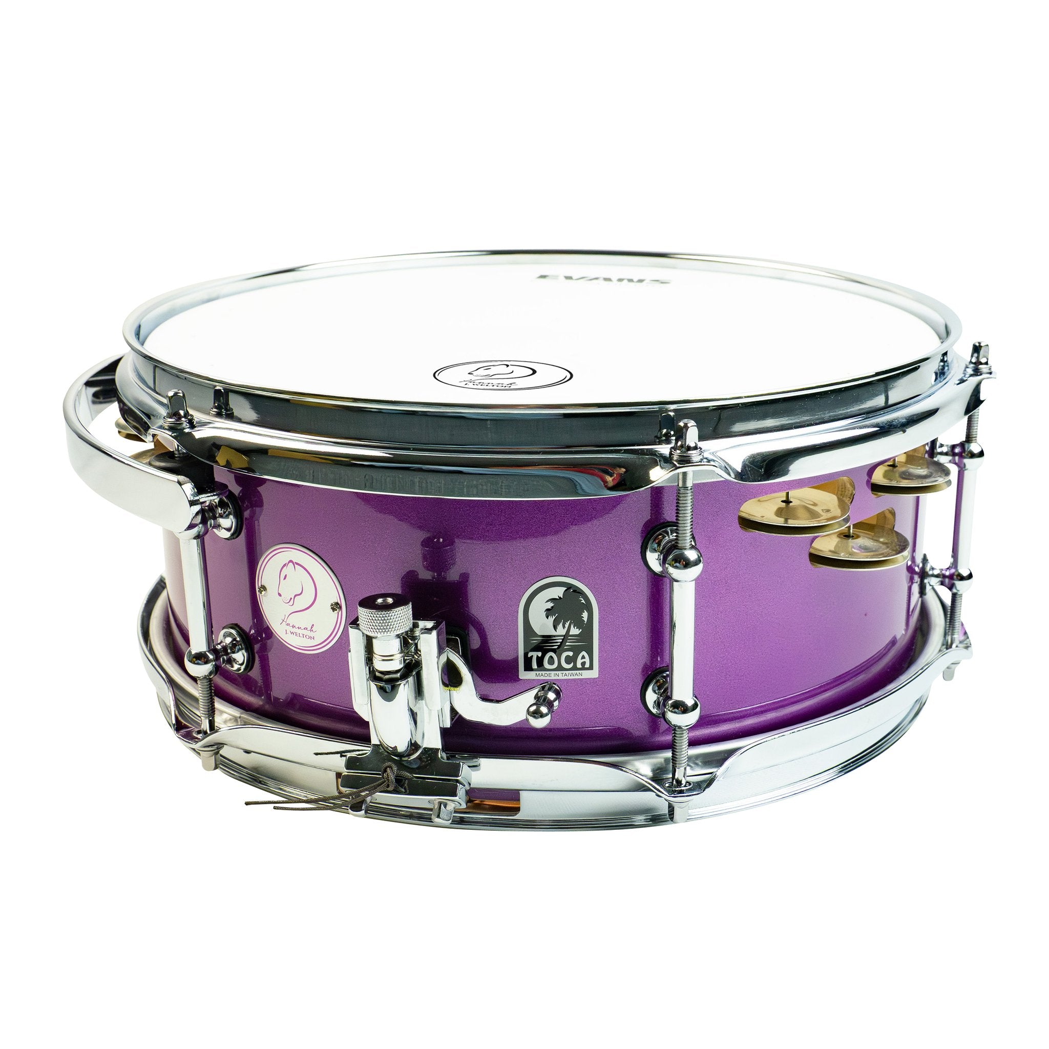 Toca Hanna Welton Signature Auxiliary Snare Drum Jingles