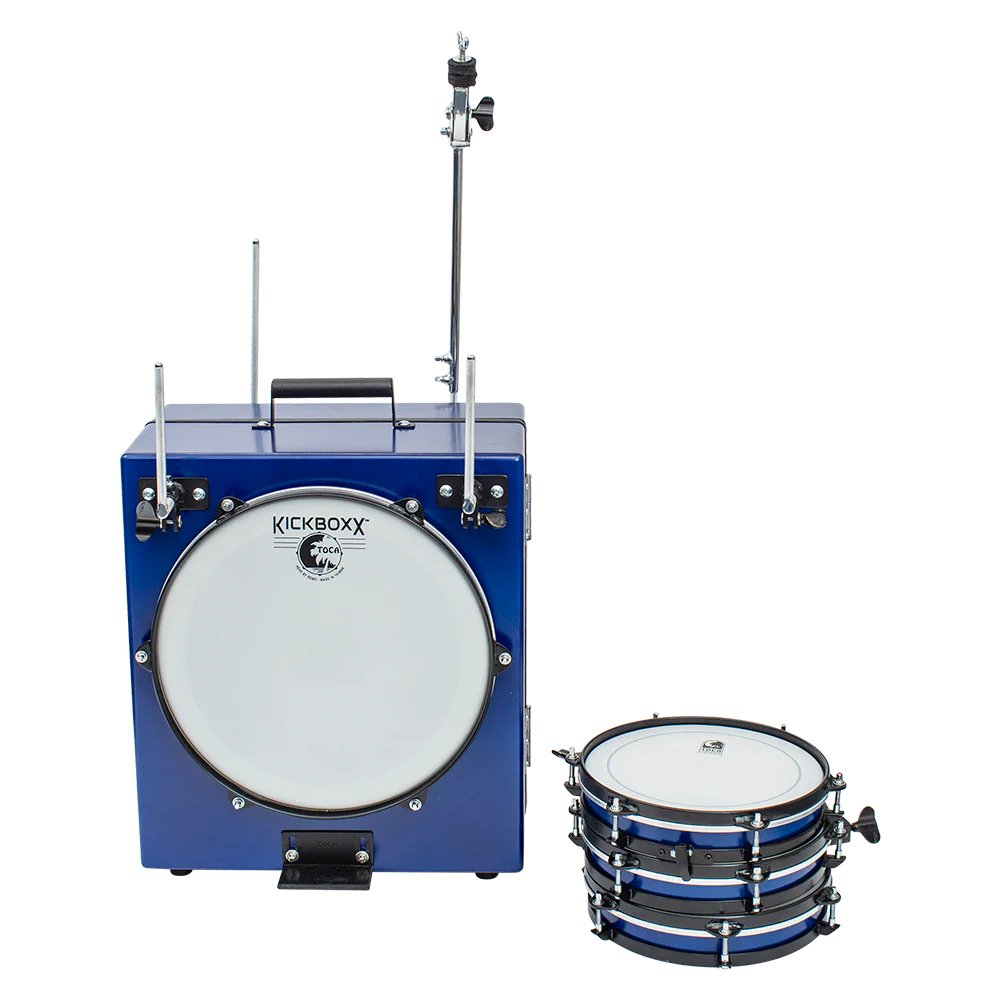 Toca Kickboxx Pro Suitcase Drum Set Mounting Arms