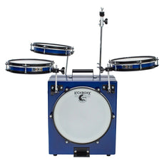 Toca Kickboxx Pro Suitcase Drum Set Rear TKSDS-PRO-BL