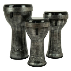 9.5" Small - Toca Jamal Series Sympatico Series Tunable Doumbek with Black Fiber Head