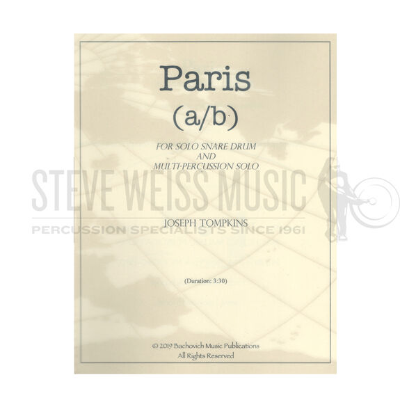 Tompkins-Paris (a/b)-SD/P | Steve Weiss Music