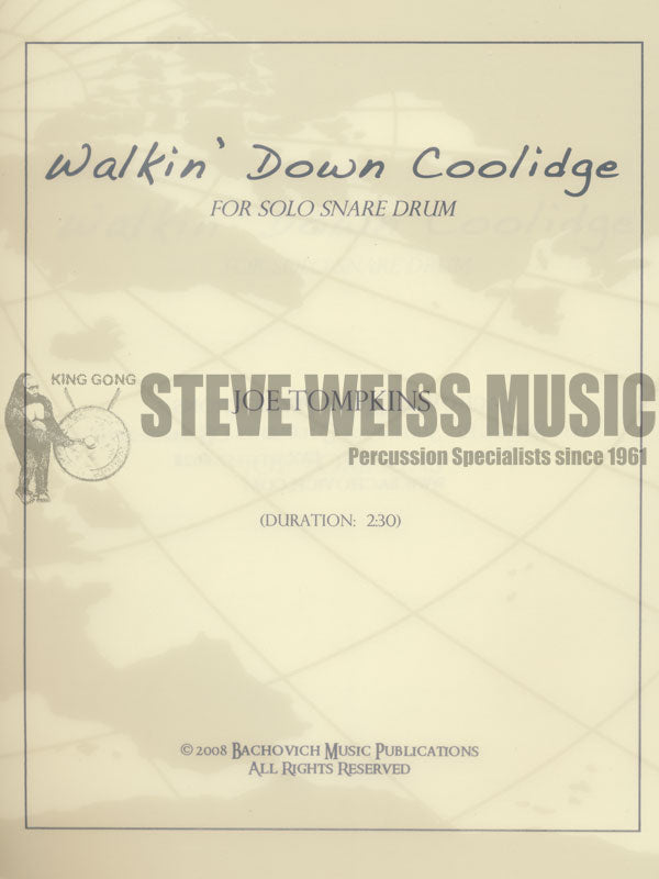Tompkins-Walkin' Down Coolidge-SD