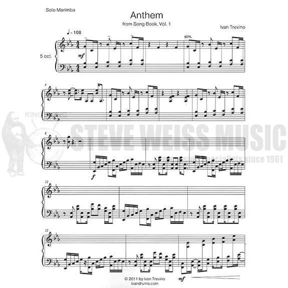 Trevino-Song Book Vol. 1-M