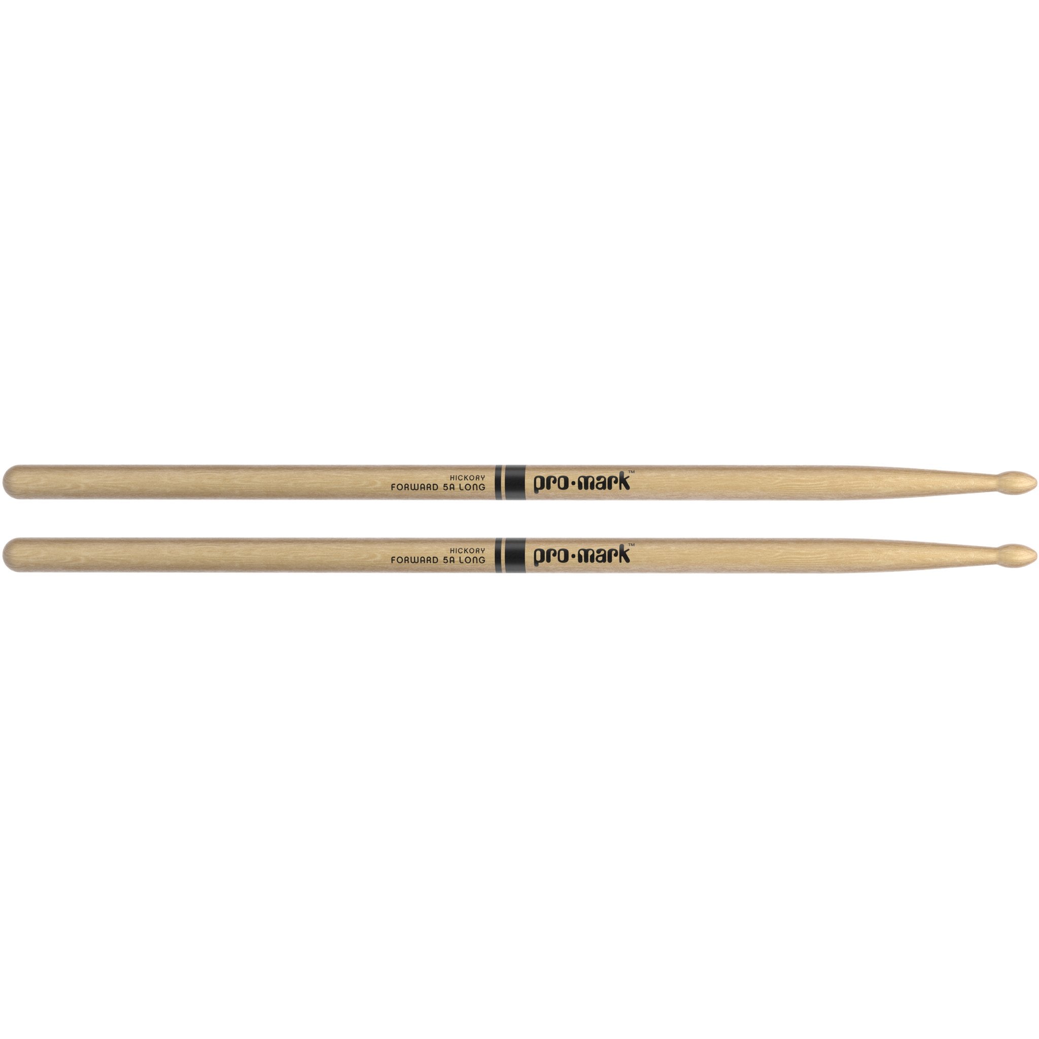 Promark TX5ALW Classic Forward Long 5A Wood Tip Drumsticks Pair