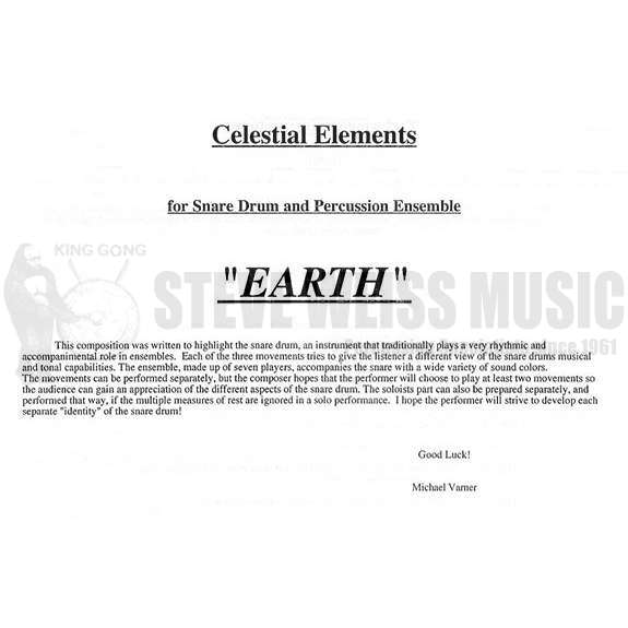 Varner-Celestial Elements 1: Earth (SP)