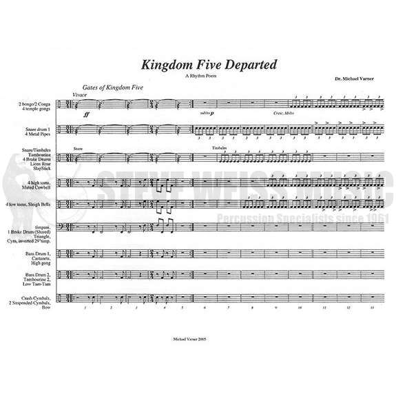 Varner-Kingdom Five Departed (SP-9)-4T/P