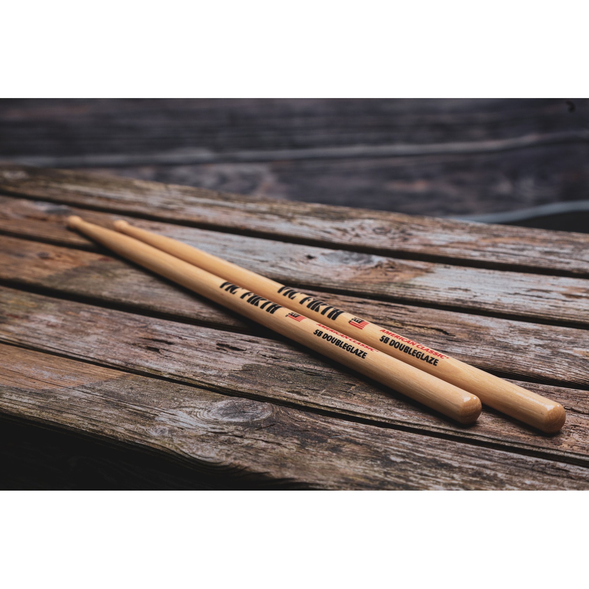 Vic Firth American Classic 5B DoubleGlaze Drumsticks - Image 7