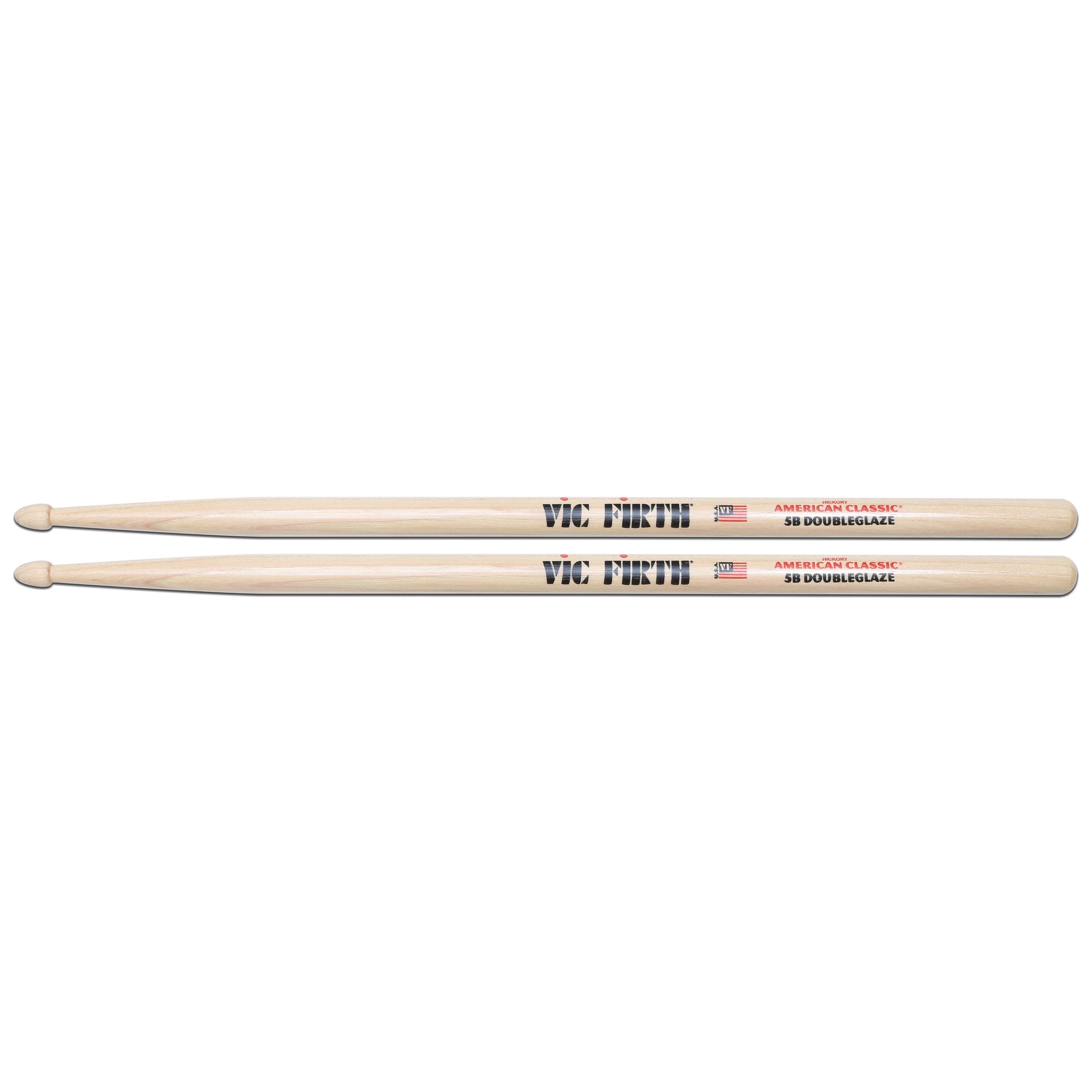 Vic Firth American Classic 5B DoubleGlaze Drumsticks - Image 1