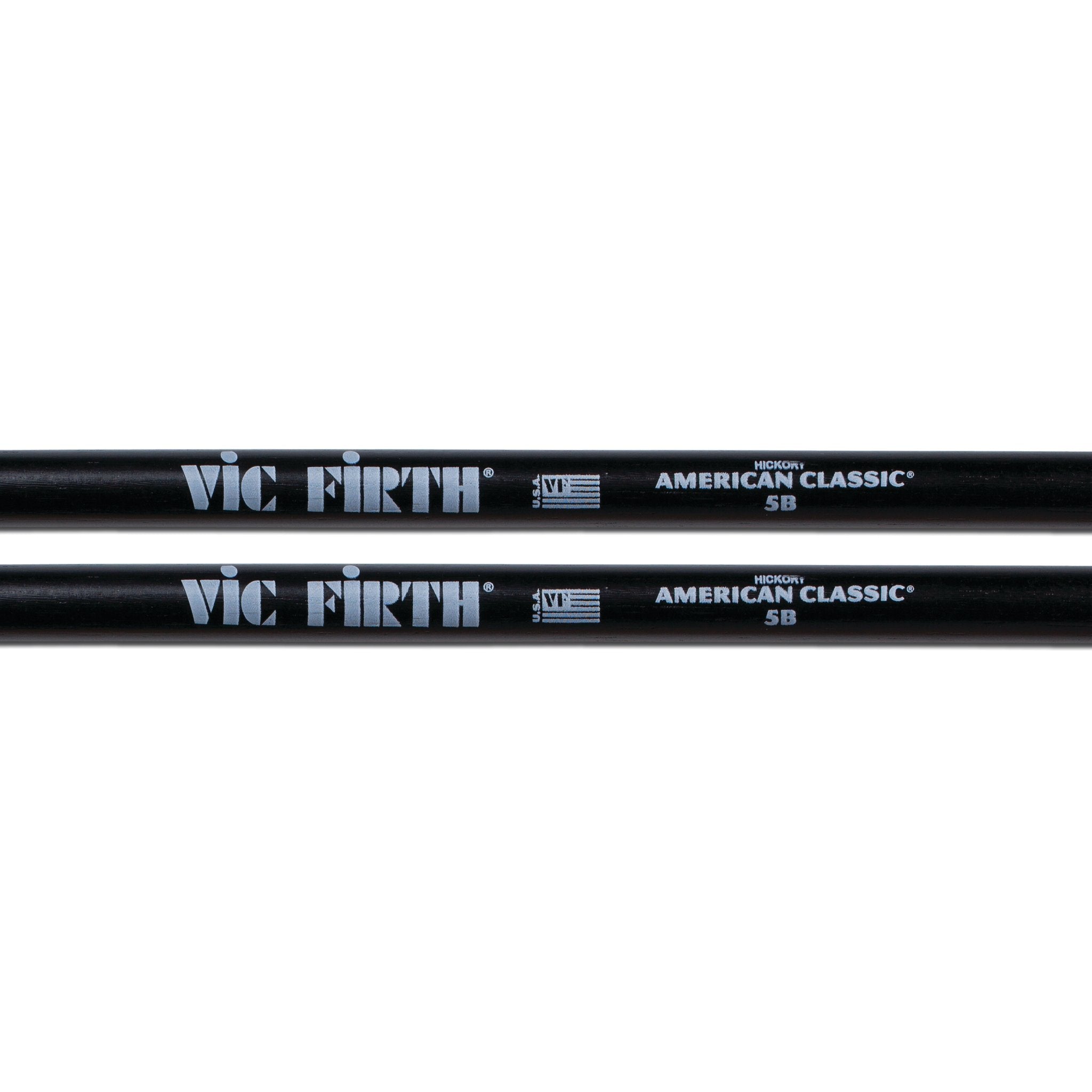 Vic Firth American Classic 5BB Black Drumsticks - Wood Tip - Image 2