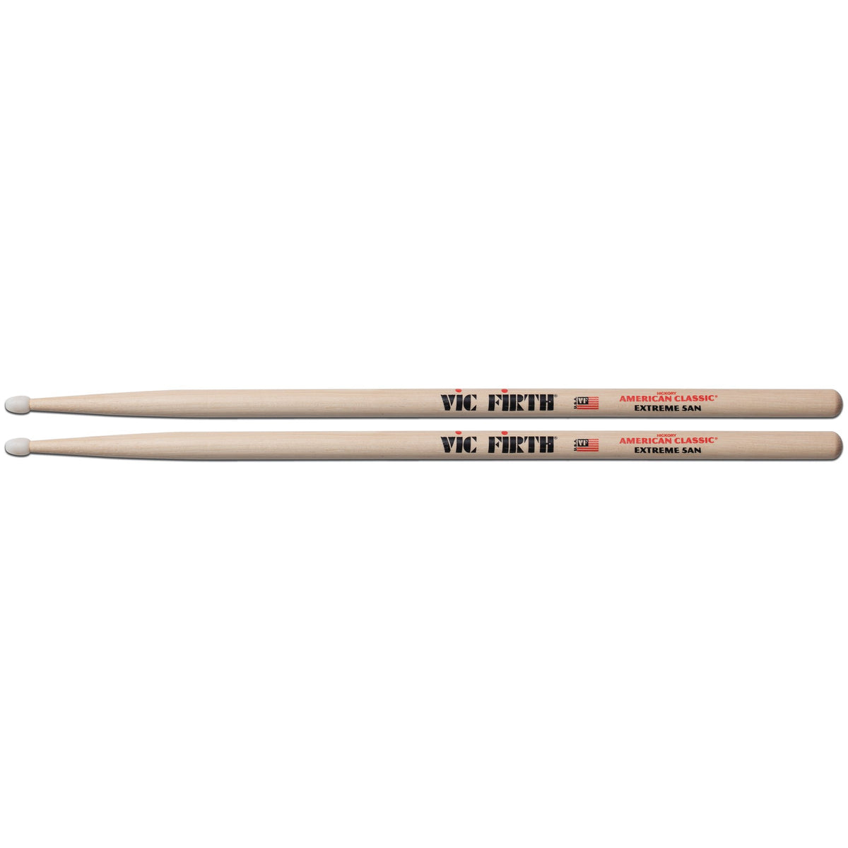 Vic Firth American Classic Extreme 5AN Drumsticks - Nylon Tip - Image 1