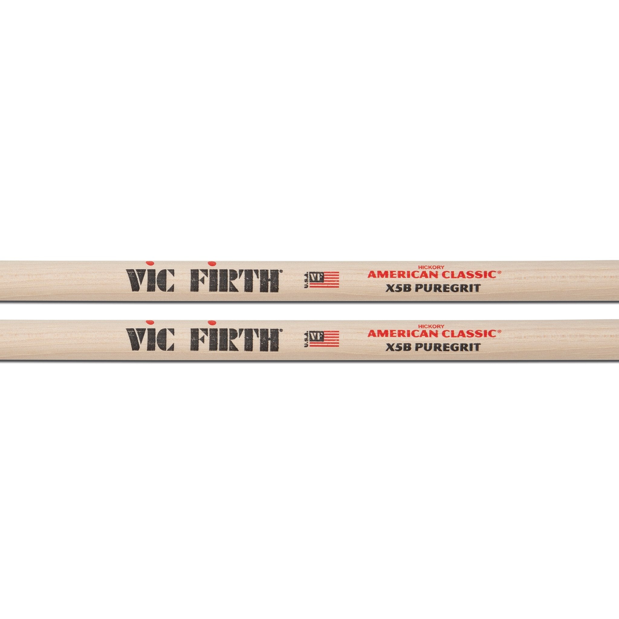 Vic Firth American Classic Extreme 5B PureGrit Drumsticks - Image 1