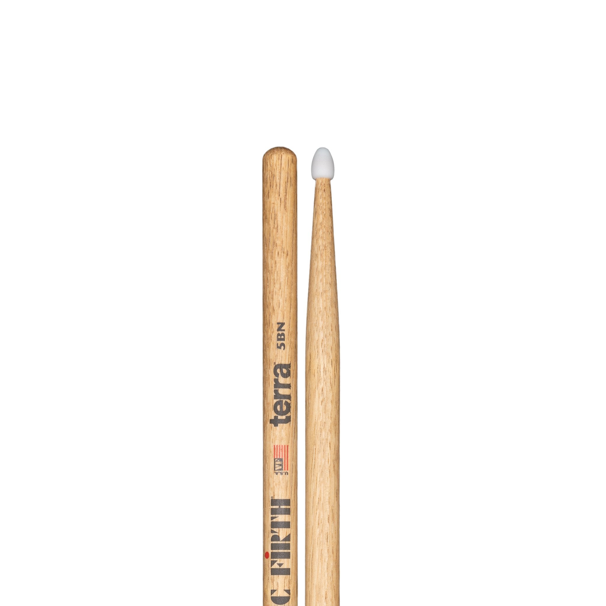 Vic Firth American Classic Terra 5BTN Drumsticks - Nylon Tip - Image 4