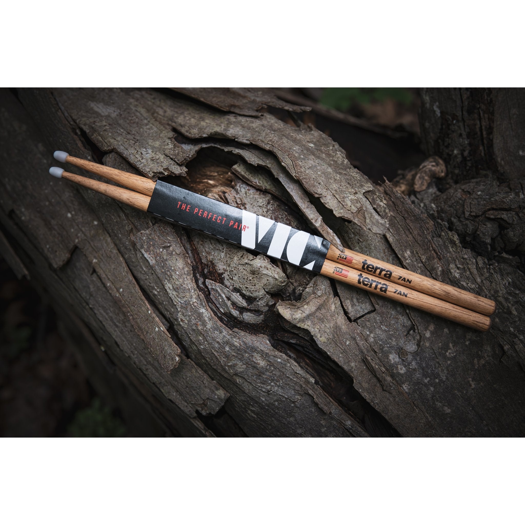 Vic Firth American Classic Terra 7ATN Drumsticks - Nylon Tip - Image 6