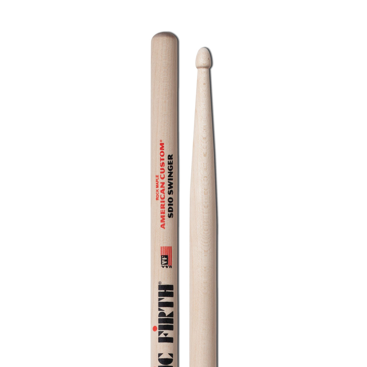 Vic Firth American Custom SD10 Drumsticks - Swinger - Image 3