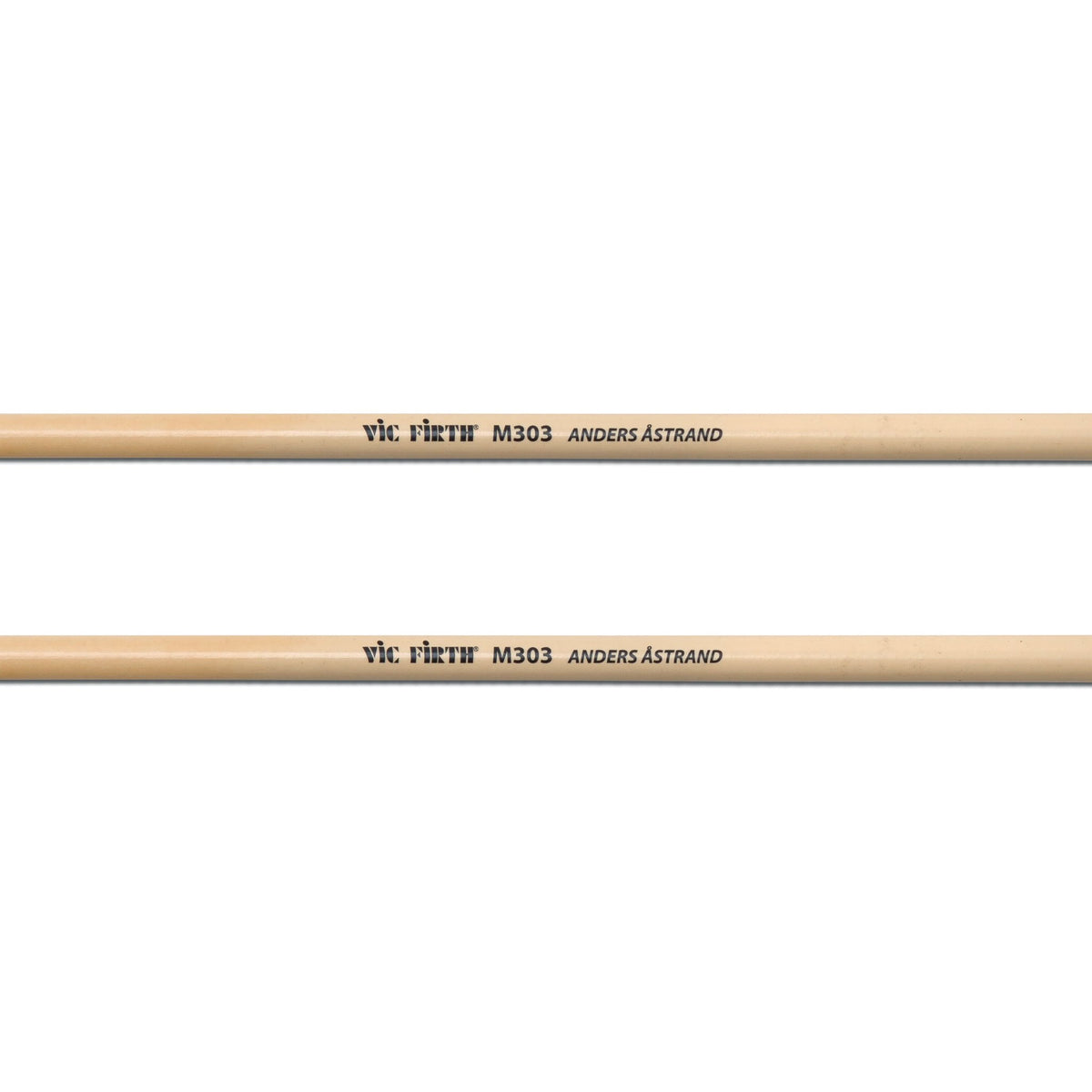 Vic Firth Anders Astrand Blue Series M303 Medium Hard Keyboard Mallets - Image 2
