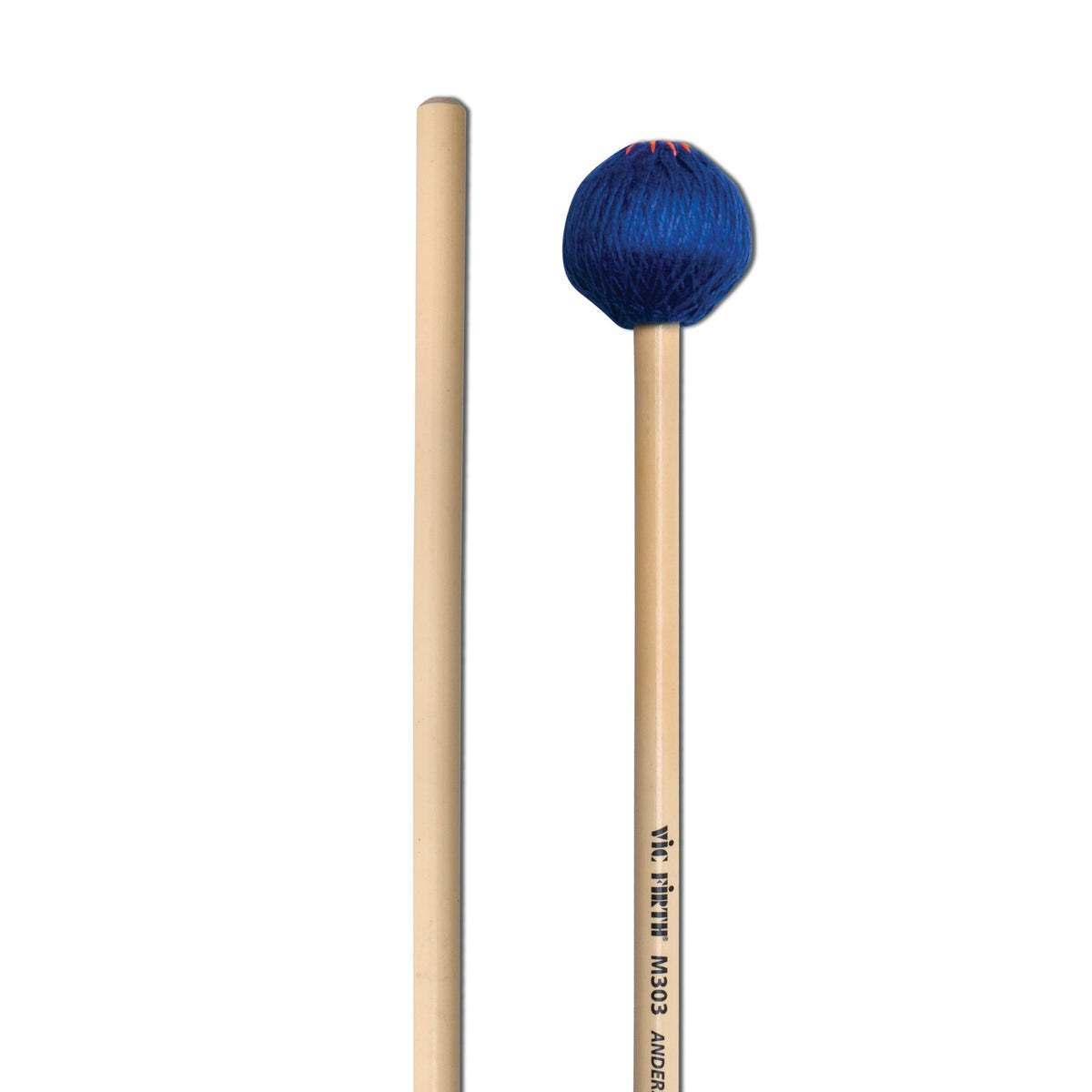 Vic Firth Anders Astrand Blue Series M303 Medium Hard Keyboard Mallets - Image 3