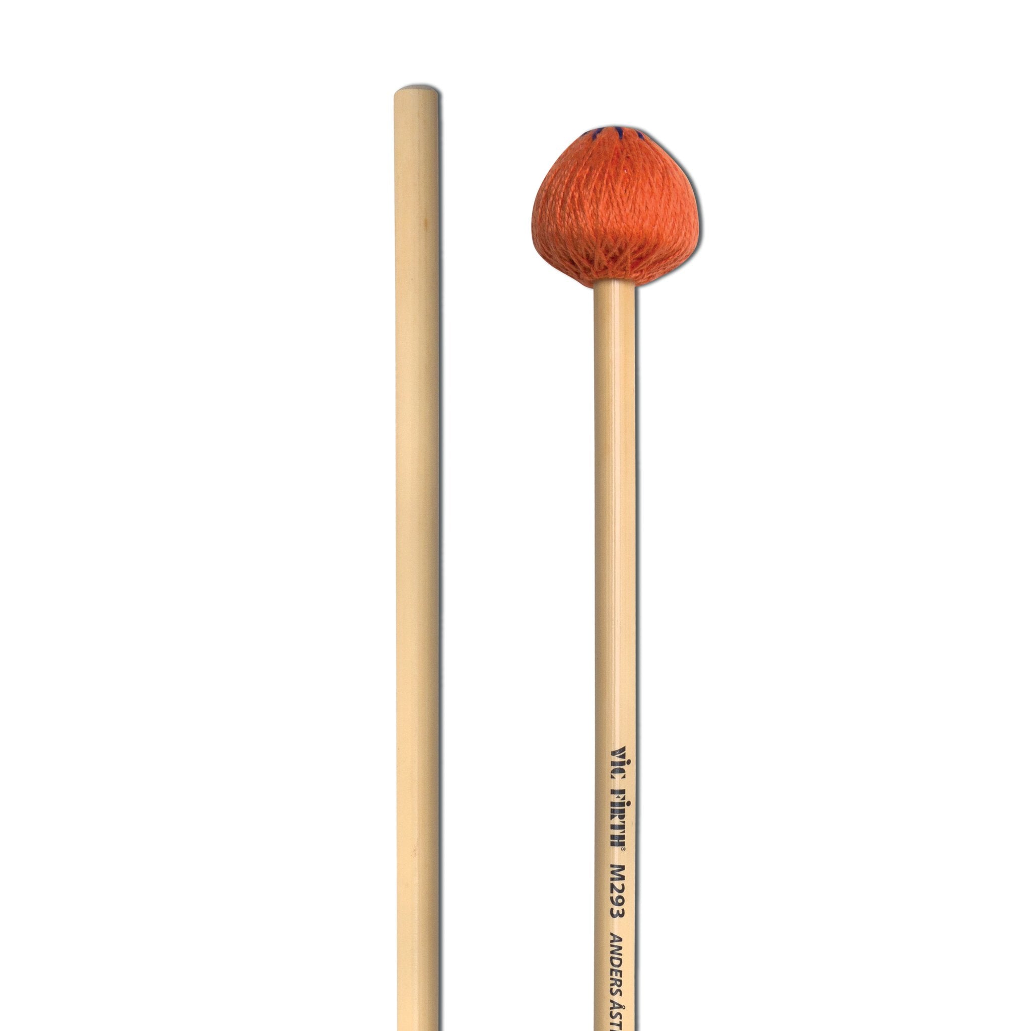 Vic Firth Anders Astrand Orange Series M293 Hard Vibraphone Mallets - Image 3