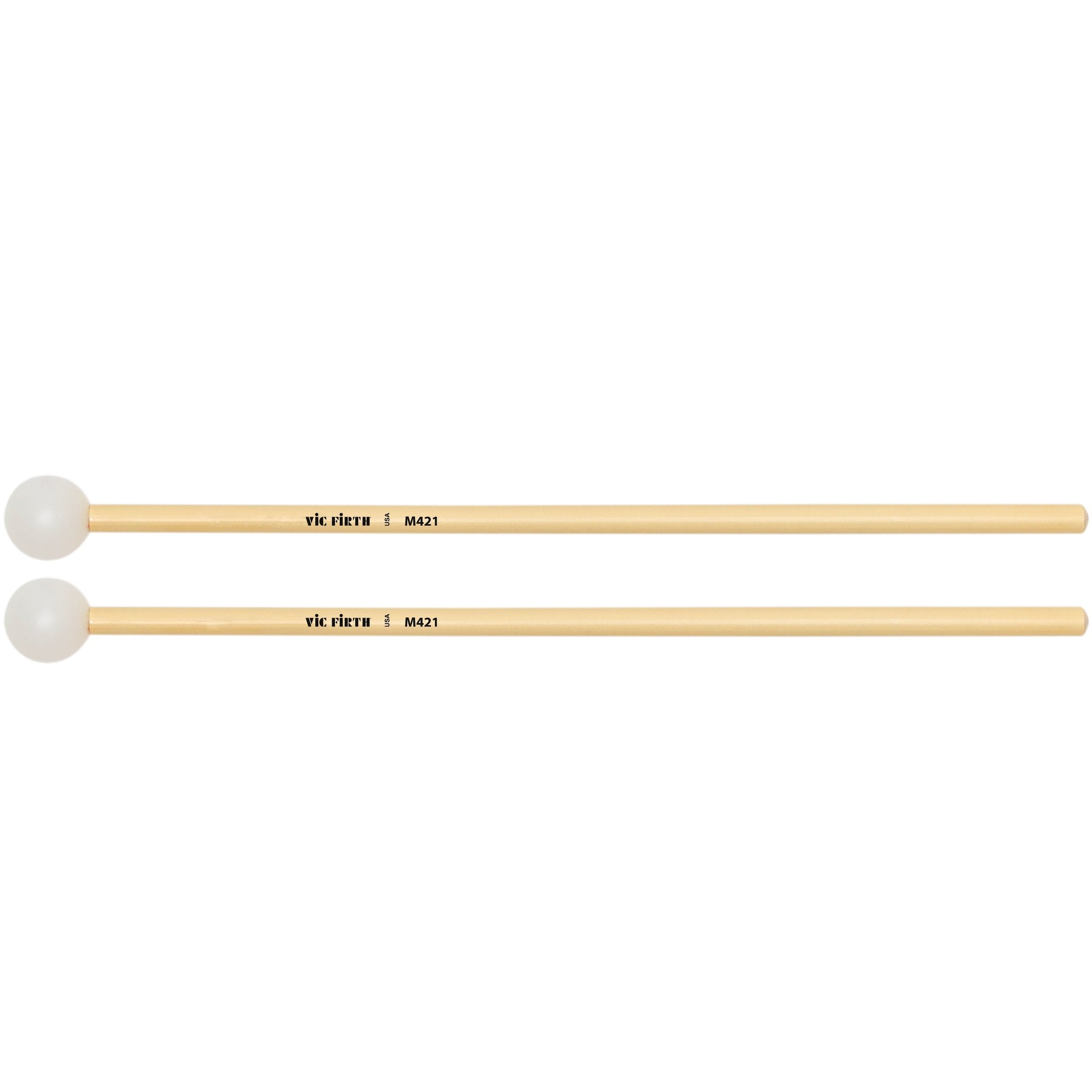 Vic Firth Articulate Series - M421 Xylophone / Glockenspiel Mallets - Poly - Image 1