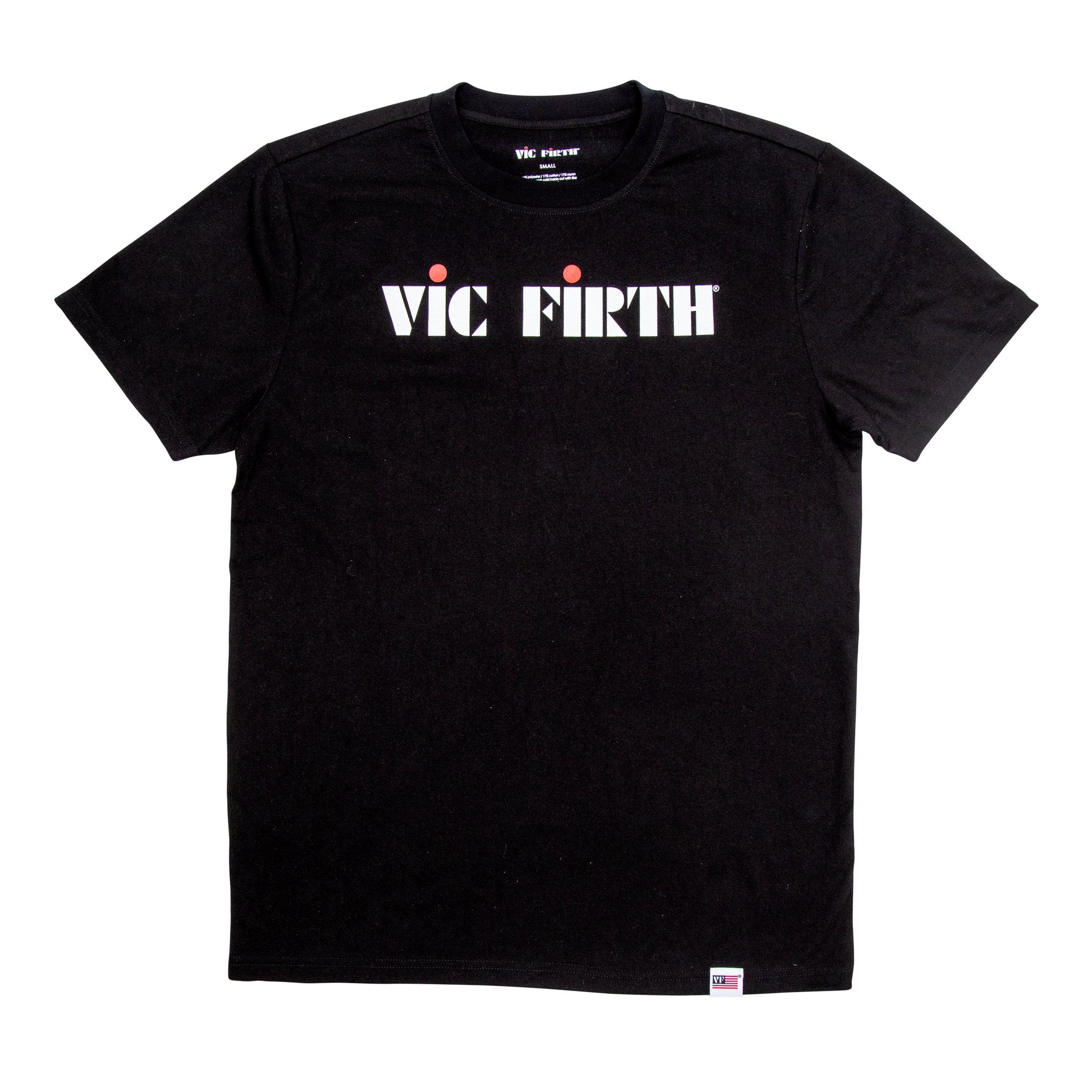 Vic Firth Black Logo T-Shirt - Small - Image 1
