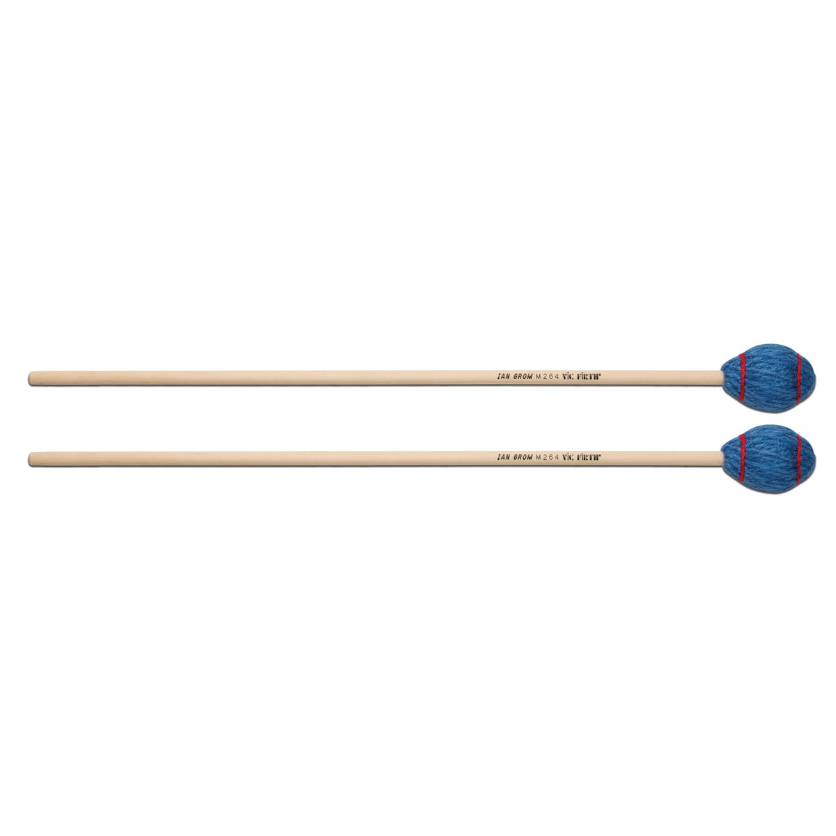 Vic Firth Corpsmaster Ian Grom Series Marimba Mallet - Hard Birch - Image 1