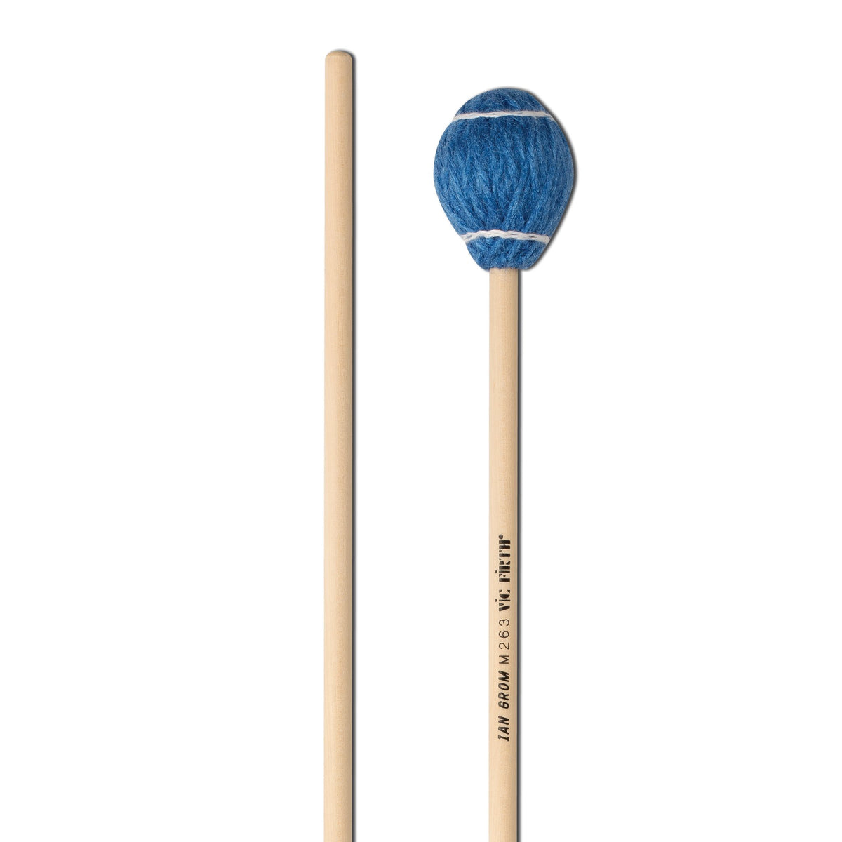 Vic Firth Corpsmaster Ian Grom Series Marimba Mallet - Medium Hard Birch - Image 3