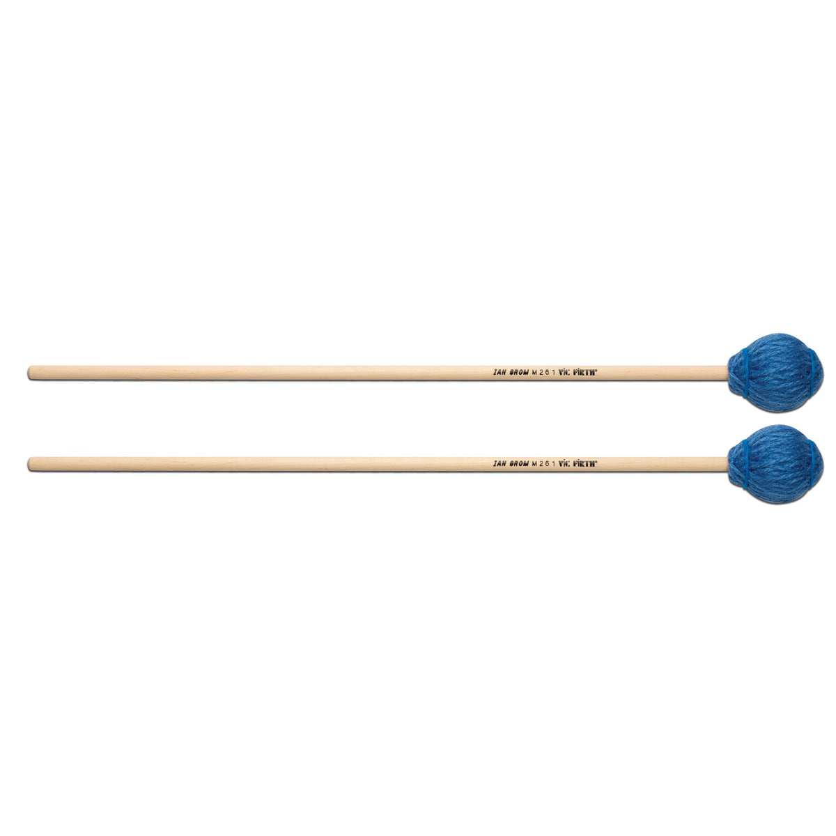 Vic Firth Corpsmaster Ian Grom Series Marimba Mallet - Medium Soft Birch - Image 1