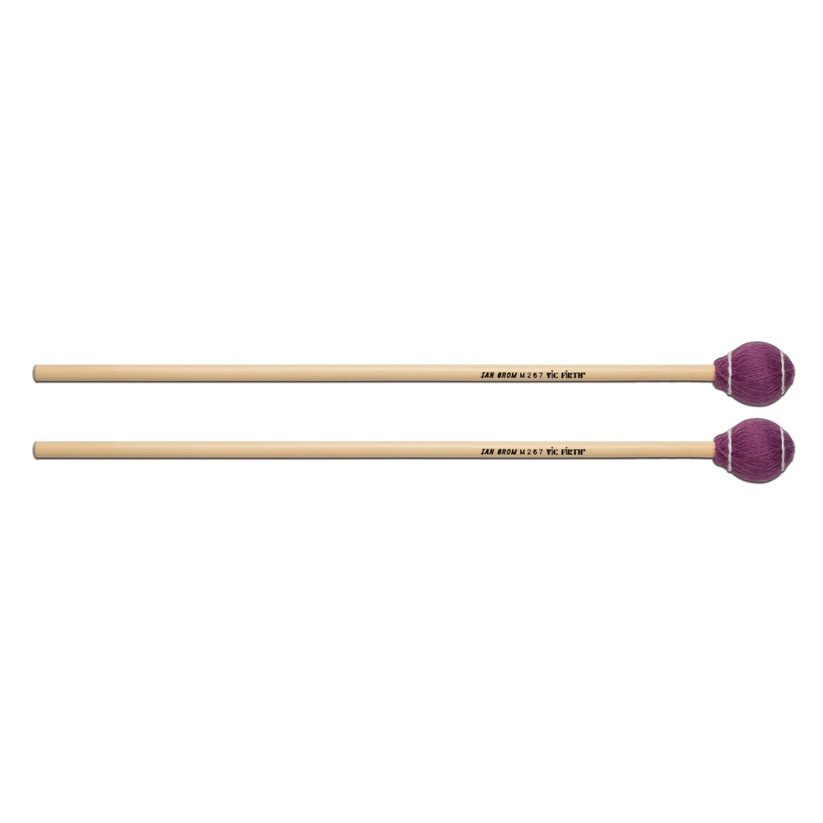 Vic Firth Corpsmaster Ian Grom Series Vibraphone Mallet - Medium Hard Rattan - Image 1